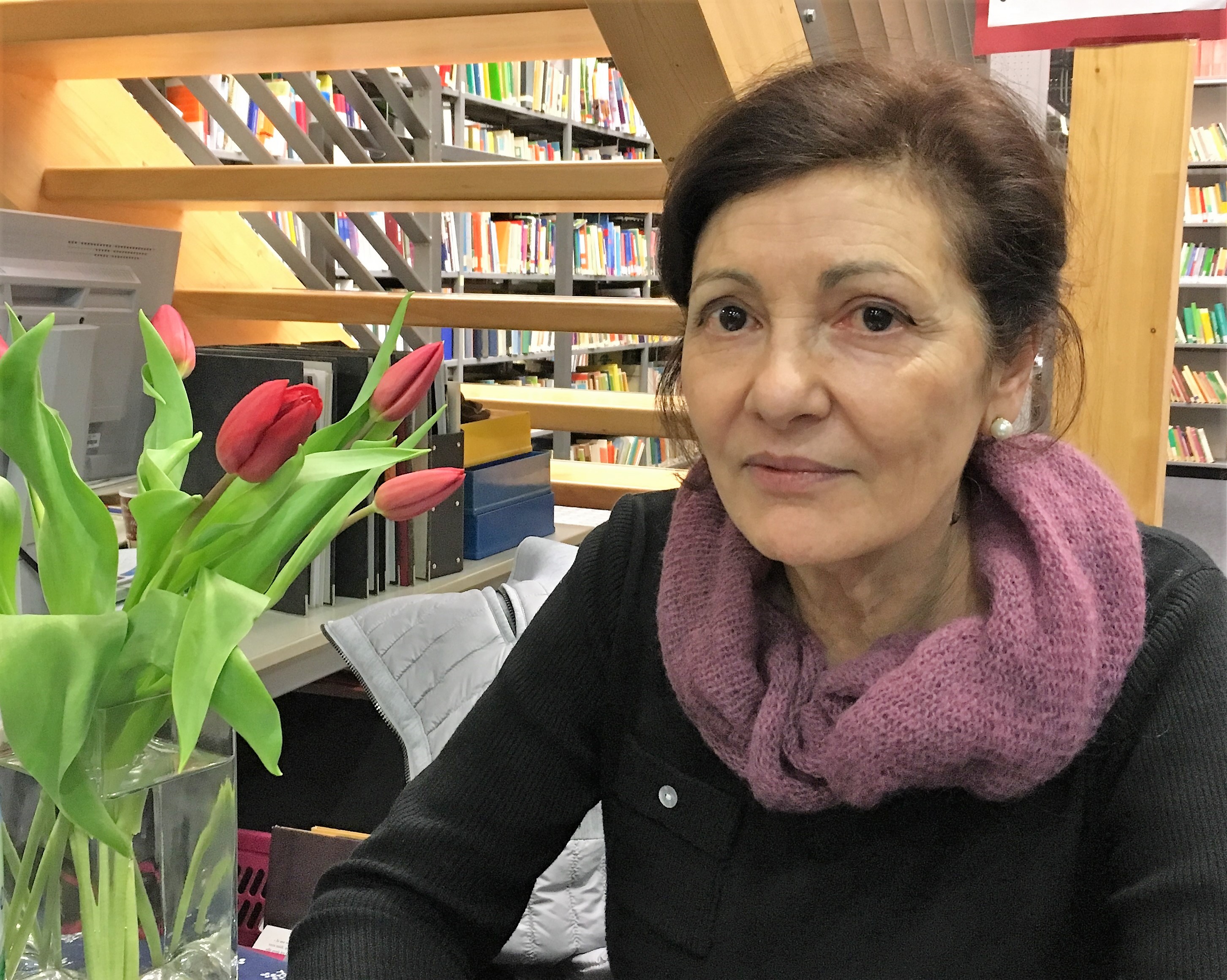 Irene Cohen-Janva photographiée par Dominique Petre, janvier 2018